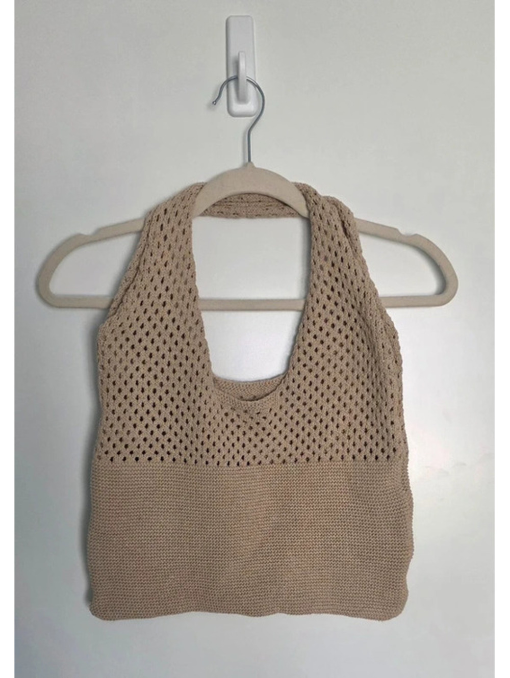 Knitted/Crocheted Hands Bag